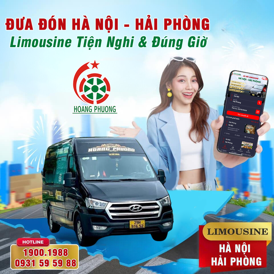 Xe limousine chạy cao tốc Hải Phòng – Hà Nội tiện nghi, đúng giờ