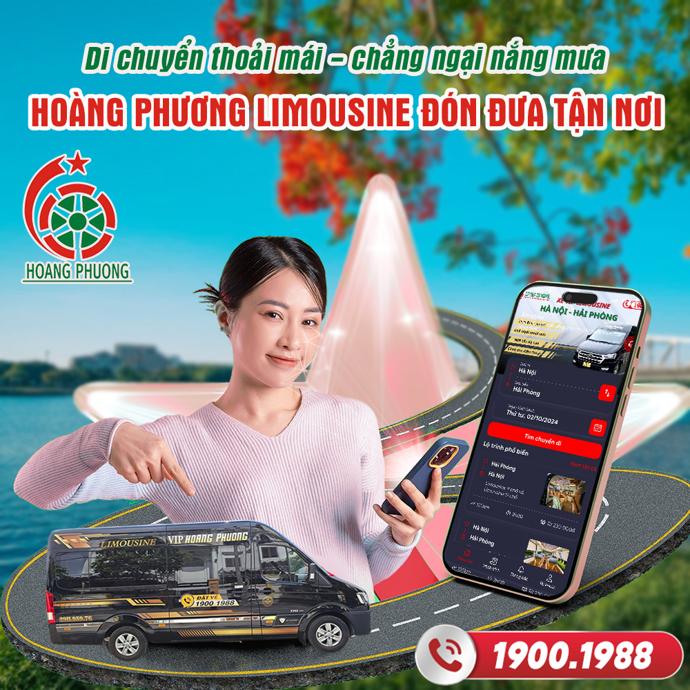 Với dịch vụ cao cấp và hệ thống xe hiện đại, Hoàng Phương Limousine tự hào là lựa chọn hàng đầu cho hành trình an toàn