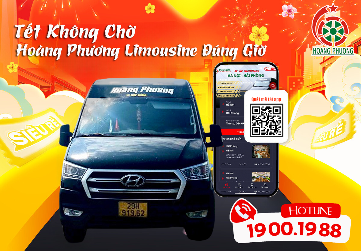  Tết Không Phải Chờ, Hoàng Phương Limousine Luôn Đúng Giờ